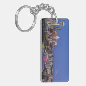 Seattle, Downtown und Rainier am Twilight Schlüsselanhänger (Vorderseite links)