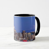 Seattle, Downtown und Rainier am Twilight Tasse (VorderseiteRechts)