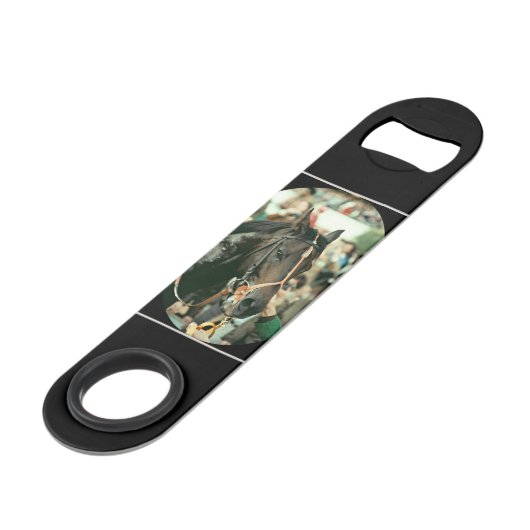 Seattle-DurchlaufThoroughbred 1978 Speedflaschenöffner (Vorderseite Schrägansicht)