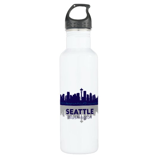 Seattle Edelstahlflasche (Vorderseite)