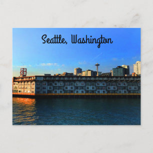 Seattle Edgewater Hotel #1 Postcard Postkarte