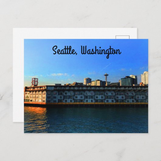 Seattle Edgewater Hotel #1 Postcard Postkarte (Vorne/Hinten)