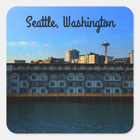 Seattle Edgewater Hotel #1 Stickers (Vorderseite)