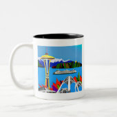 Seattle Emerald City Image Tasse (Links)