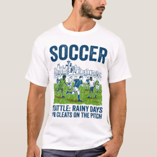 Seattle Espresso und der ständige Nieselregen T-Shirt