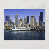 Seattle-Fähre Washington State Postkarte (Vorderseite)