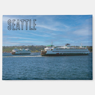 Seattle Ferries Magnet