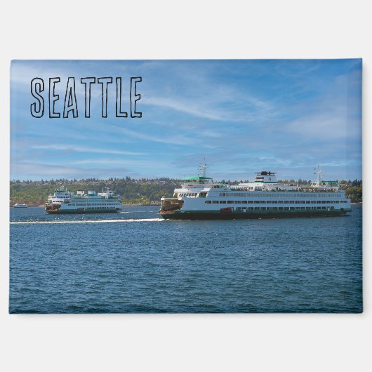 Seattle Ferries Magnet (Vorderseite)