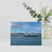 Seattle Ferries Postkarte (Stehend Vorderseite)