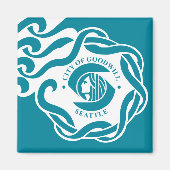 Seattle Flag Magnet (Vorne)