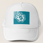 Seattle Flag Truckerkappe (Vorderseite)