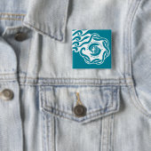 Seattle-Flagge Button (Beispiel)