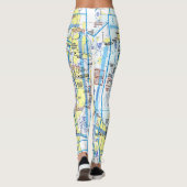 Seattle Flyway Chart Leggings (Rückseite)