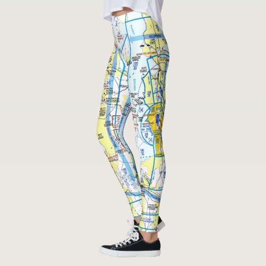 Seattle Flyway Chart Leggings (Links)