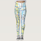 Seattle Flyway Chart Leggings (Vorderseite)