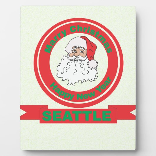 Seattle Fotoplatte (Vorderseite)