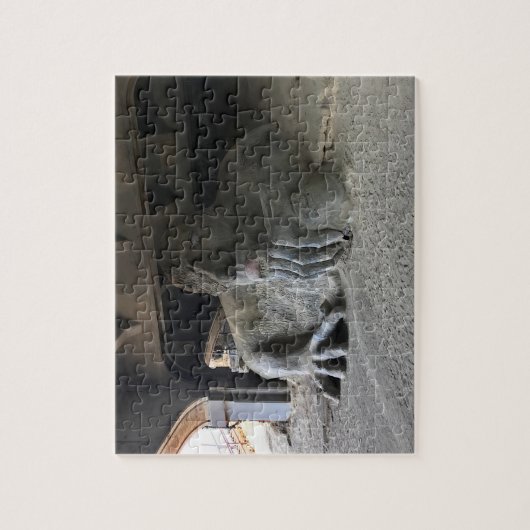 Seattle Fremont Troll #1 Jigsaw Puzzle (Vertikal)