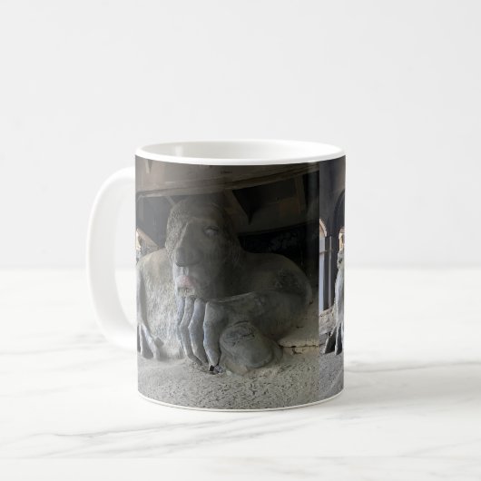 Seattle Fremont Troll #1 Tasse (Vorderseite Links)