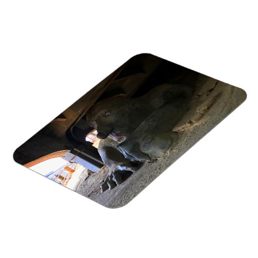 Seattle Fremont Troll #2 Magnet (Linke Seite)