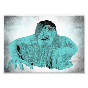 Seattle Fremont Troll Foto Print (in verschiedenen