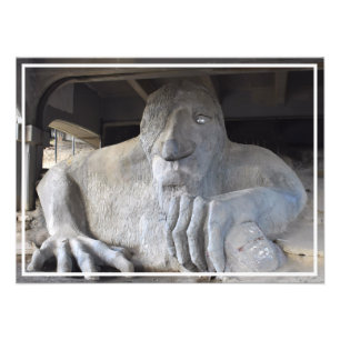 Seattle Fremont Troll Fotoabzug (verschiedene Größ Fotodruck