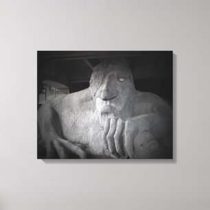 Seattle Fremont Troll Leinwand (in verschiedenen G