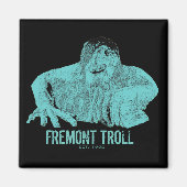 Seattle Fremont Troll Magnet (Vorne)