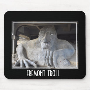 Seattle Fremont Troll Mauspad