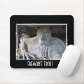 Seattle Fremont Troll Mousepad (Mit Mouse)