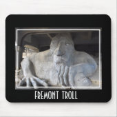 Seattle Fremont Troll Mousepad (Vorne)