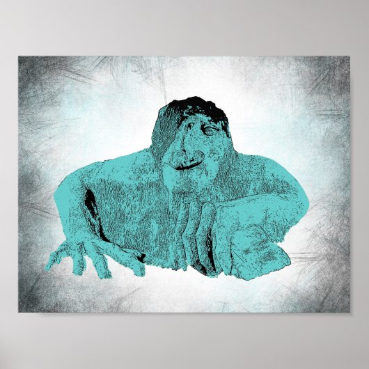 Seattle Fremont Troll Poster (in verschiedenen Grö (Vorne)