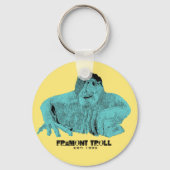 Seattle Fremont Troll Schlüsselanhänger (Vorderseite)