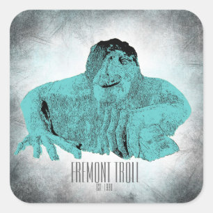 Seattle Fremont Troll Sticker