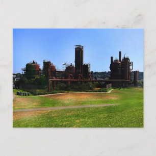 Seattle Gas Works Park #1 Postcard Postkarte