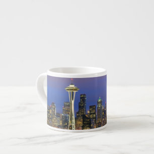 Seattle gesehen von Kerry-Park in der Königin Ann Espressotasse