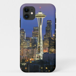 Seattle gesehen von Kerry-Park in der Königin Anne Case-Mate iPhone Hülle