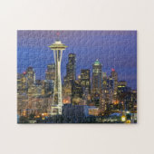 Seattle gesehen von Kerry-Park in der Königin Anne Puzzle (Horizontal)