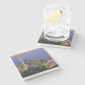 Seattle gesehen von Kerry-Park in der Königin Anne Steinuntersetzer (Seitenansicht)