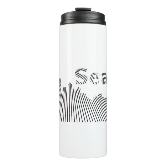 Seattle Graphic Thermosbecher (Vorderseite)