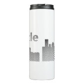 Seattle Graphic Thermosbecher (Rückseite)