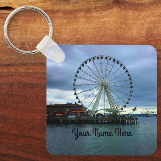 Seattle Great Wheel #2 Schlüsselanhänger (Vorderseite)