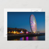 Seattle Great Wheel Postkarte (Vorne/Hinten)
