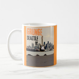 Seattle Grunge 1991 Musik Stimmung Kaffeetasse