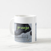 Seattle Grunge Music 1991 Kaffeetasse (Vorderseite Links)