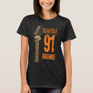 Seattle Grunge Music 1991 T-Shirt