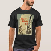 Seattle Grunge Music 1991 T-Shirt (Vorderseite)
