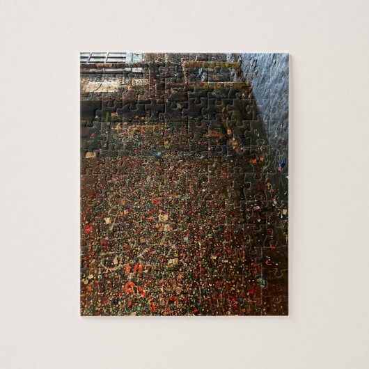 Seattle Gum Wall #1 Jigsaw Puzzle (Vertikal)