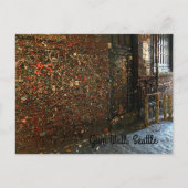 Seattle Gum Wall #1 Postkarte (Vorderseite)