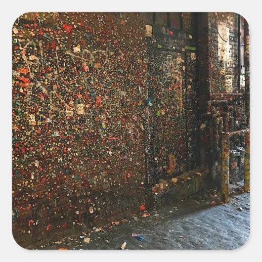 Seattle Gum Wall #1 Stickers (Vorderseite)