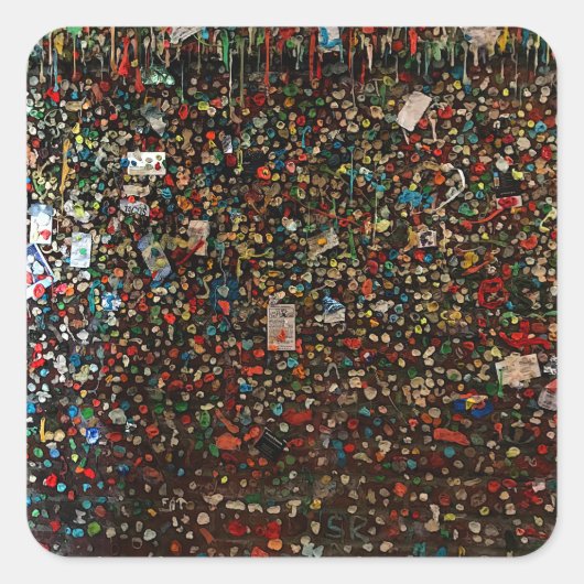 Seattle Gum Wall #4-1 Stickers (Vorderseite)